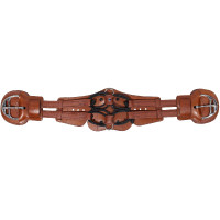 Cinghia Stübben Equi-Soft® Western senza imbottitura Tabacco