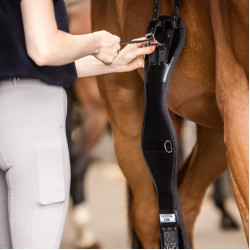 Sottopancia Stübben in neoprene corto Coolmax con elastici su entrambi i lati