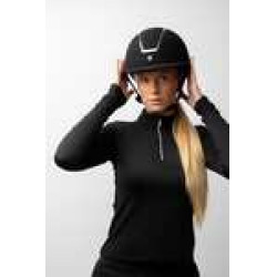 Casco da equitazione Solara II Horze Nero / nero