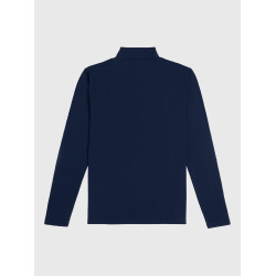 Baselayer con colletto Tommy Hilfiger Equestrian Phoenix uomo Blu navy