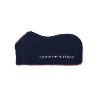 Coperta in pile Tommy Hilfiger Equestrian Genesis Blu navy