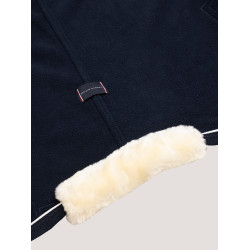 Coperta in pile Tommy Hilfiger Equestrian Oxford Blu navy Coperta in pile Tommy Hilfiger Equestrian Oxford Blu navy