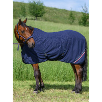 Coperta asciugante Tommy Hilfiger Equestrian goffrata Blu navy Coperta asciugante Tommy Hilfiger Equestrian goffrata Blu navy