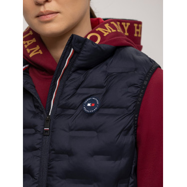 Gilet imbottito senza maniche Tommy Hilfiger Equestrian Maine Puffer donna Gilet imbottito senza maniche Tommy Hilfiger Equestrian Maine Puffer donna