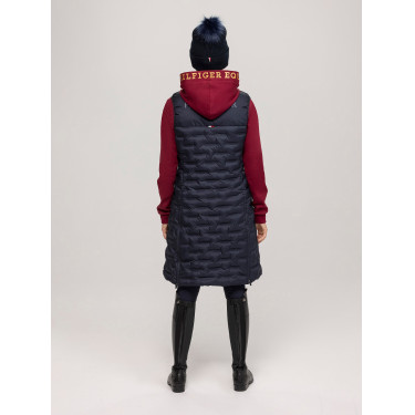 Gilet imbottito senza maniche Tommy Hilfiger Equestrian Maine Puffer donna Gilet imbottito senza maniche Tommy Hilfiger Equestrian Maine Puffer donna
