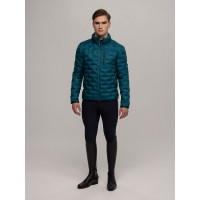 Piumino Tommy Hilfiger Equestrian Charleston uomo Turchese