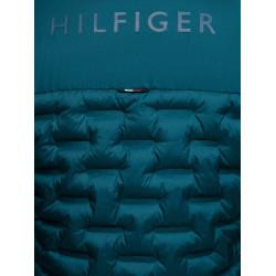 Piumino Tommy Hilfiger Equestrian Charleston uomo Turchese Blu