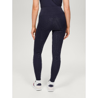 Leggings Tommy Hilfiger Equestrian Amber a vita alta full grip donna Blu navy