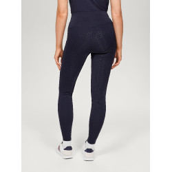 Leggings Tommy Hilfiger Equestrian Amber a vita alta full grip donna Blu navy