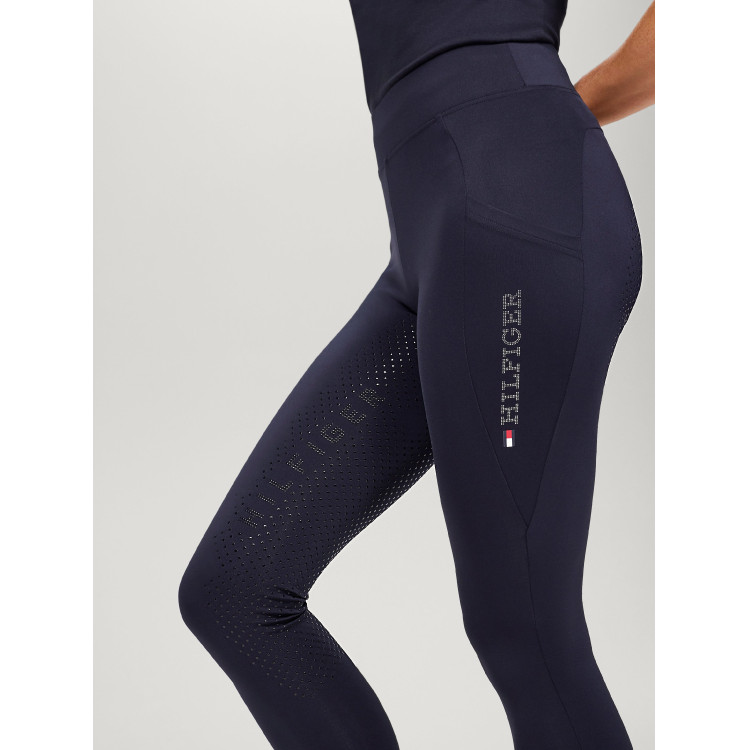 Leggings Tommy Hilfiger Equestrian Amber a vita alta full grip donna Leggings Tommy Hilfiger Equestrian Amber a vita alta full grip donna