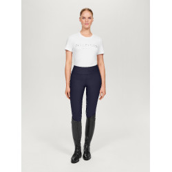 Leggings Tommy Hilfiger Equestrian Devon full grip donna Blu navy