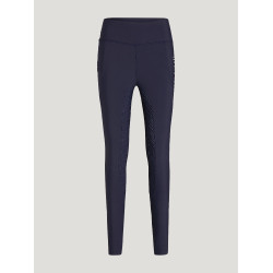 Leggings Tommy Hilfiger Equestrian Devon full grip donna Blu navy