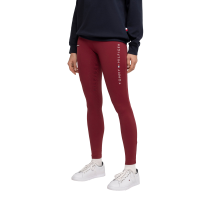 Leggings Tommy Hilfiger Equestrian Elmira invernali full grip donna Rosso