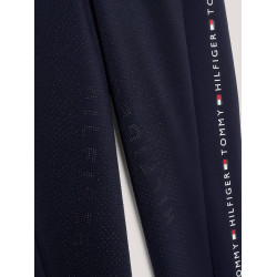 Leggings Tommy Hilfiger Equestrian Rome full grip donna Blu navy