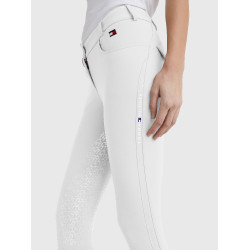 Pantaloni Classic Tommy Hilfiger Equestrian donna Bianco