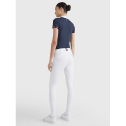 Pantaloni Classic Tommy Hilfiger Equestrian donna Bianco