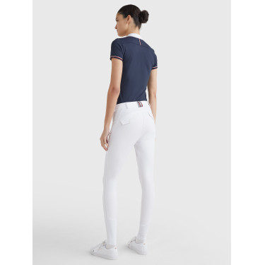 Pantaloni Classic Tommy Hilfiger Equestrian donna Bianco