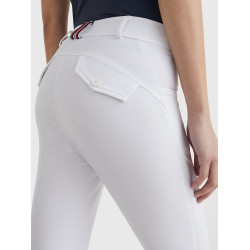 Pantaloni Classic Tommy Hilfiger Equestrian donna Bianco