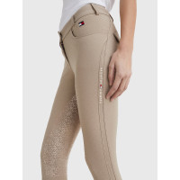 Pantaloni Classic Tommy Hilfiger Equestrian donna Beige Pantaloni Classic Tommy Hilfiger Equestrian donna Beige