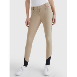 Pantaloni Classic Tommy Hilfiger Equestrian donna Beige