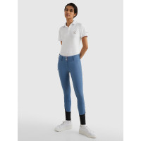Pantaloni Pro Tommy Hilfiger Equestrian donna Costa Azzurra Blu Pantaloni Pro Tommy Hilfiger Equestrian donna Costa Azzurra Blu