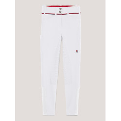 Pantaloni Tommy Hilfiger Equestrian Geneva full grip donna Bianco Pantaloni Tommy Hilfiger Equestrian Geneva full grip donna Bianco