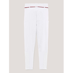 Pantaloni Tommy Hilfiger Equestrian Geneva full grip donna Bianco Pantaloni Tommy Hilfiger Equestrian Geneva full grip donna Bianco