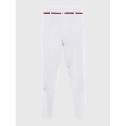 Pantaloni Tommy Hilfiger Equestrian Geneva grip ginocchia donna Bianco Pantaloni Tommy Hilfiger Equestrian Geneva grip ginocchia donna Bianco