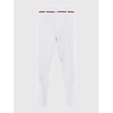 Pantaloni Tommy Hilfiger Equestrian Geneva grip ginocchia donna Bianco Pantaloni Tommy Hilfiger Equestrian Geneva grip ginocchia donna Bianco