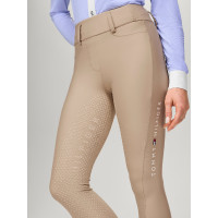 Pantaloni Tommy Hilfiger Equestrian Highland Hybrid donna full grip Stagione beige