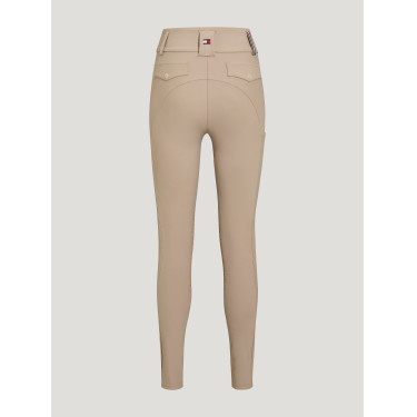 Pantaloni Tommy Hilfiger Equestrian Highland Hybrid da donna con grip al ginocchio Pantaloni Tommy Hilfiger Equestrian Highland Hybrid da donna con grip al ginocchio