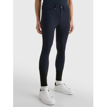 Pantaloni Tommy Hilfiger Equestrian Pro da uomo con grip alle ginocchia Pantaloni Tommy Hilfiger Equestrian Pro da uomo con grip alle ginocchia