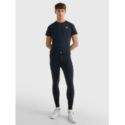 Pantaloni Tommy Hilfiger Equestrian Pro da uomo con grip alle ginocchia Pantaloni Tommy Hilfiger Equestrian Pro da uomo con grip alle ginocchia