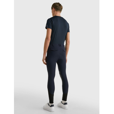 Pantaloni Tommy Hilfiger Equestrian Pro da uomo con grip alle ginocchia Pantaloni Tommy Hilfiger Equestrian Pro da uomo con grip alle ginocchia