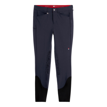 Pantaloni Tommy Hilfiger Equestrian Pro da uomo con grip alle ginocchia Pantaloni Tommy Hilfiger Equestrian Pro da uomo con grip alle ginocchia