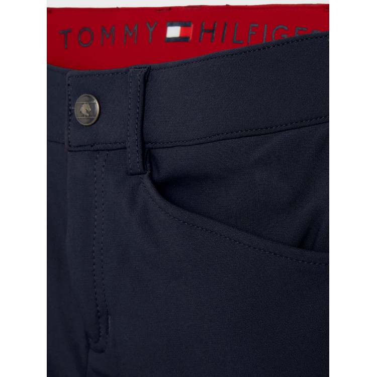 Pantaloni Tommy Hilfiger Equestrian Pro da uomo con grip alle ginocchia Pantaloni Tommy Hilfiger Equestrian Pro da uomo con grip alle ginocchia