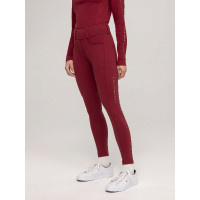 Pantaloni Tommy Hilfiger Equestrian Vermont grip alle ginocchia donna Nero