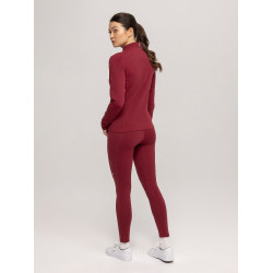 Pantaloni Tommy Hilfiger Equestrian Vermont grip alle ginocchia donna Rosso Pantaloni Tommy Hilfiger Equestrian Vermont grip alle ginocchia donna Rosso