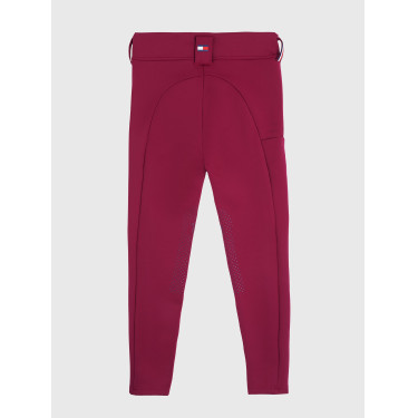 Pantaloni Tommy Hilfiger Equestrian Vermont grip alle ginocchia donna Rosso Pantaloni Tommy Hilfiger Equestrian Vermont grip alle ginocchia donna Rosso