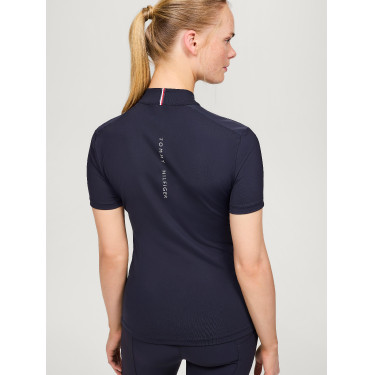 Polo da allenamento Tommy Hilfiger Equestrian Genoa donna Polo da allenamento Tommy Hilfiger Equestrian Genoa donna