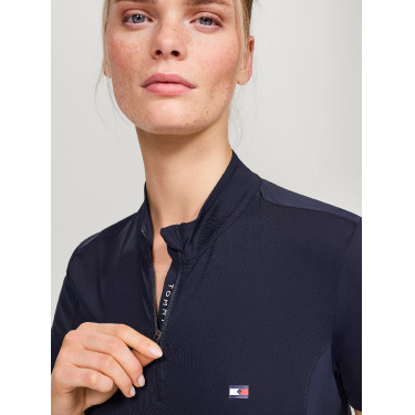 Polo da allenamento Tommy Hilfiger Equestrian Genoa donna Polo da allenamento Tommy Hilfiger Equestrian Genoa donna