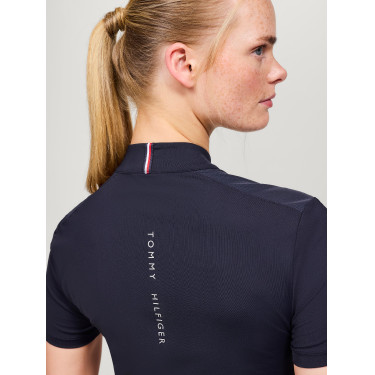 Polo da allenamento Tommy Hilfiger Equestrian Genoa donna Polo da allenamento Tommy Hilfiger Equestrian Genoa donna
