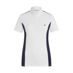 Polo da concorso Tommy Hilfiger Equestrian Avon a maniche corte da donna