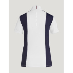 Polo da concorso Tommy Hilfiger Equestrian Avon a maniche corte da donna Multicolore Polo da concorso Tommy Hilfiger Equestrian Avon a maniche corte da donna Multicolore