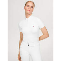 Polo da concorso Tommy Hilfiger Equestrian Avon a maniche corte da donna Multicolore Polo da concorso Tommy Hilfiger Equestrian Avon a maniche corte da donna Multicolore
