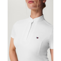 Polo da concorso Tommy Hilfiger Equestrian Avon a maniche corte da donna Multicolore Polo da concorso Tommy Hilfiger Equestrian Avon a maniche corte da donna Multicolore