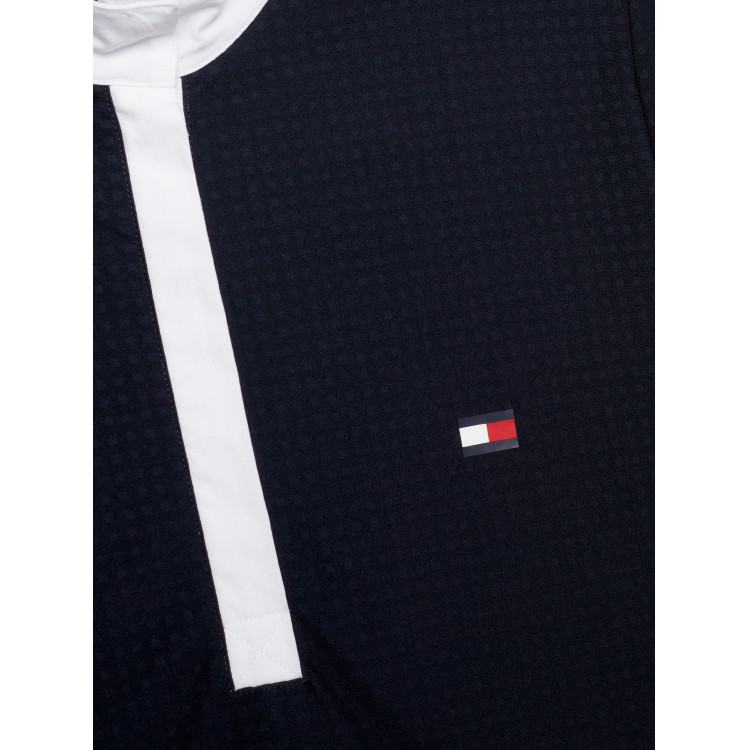 Polo da concorso Tommy Hilfiger Equestrian Chelsea Cooling a maniche lunghe da donna Polo da concorso Tommy Hilfiger Equestrian Chelsea Cooling a maniche lunghe da donna