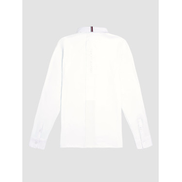 Polo da concorso Tommy Hilfiger Equestrian Columbus a maniche lunghe da uomo Polo da concorso Tommy Hilfiger Equestrian Columbus a maniche lunghe da uomo