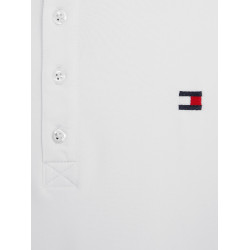 Polo da concorso Tommy Hilfiger Equestrian Fresh Air Performance a maniche lunghe da uomo Bianco