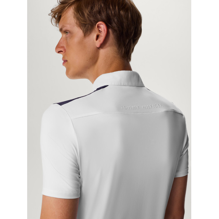 Polo da concorso Tommy Hilfiger Equestrian Hamilton a maniche corte da uomo Polo da concorso Tommy Hilfiger Equestrian Hamilton a maniche corte da uomo